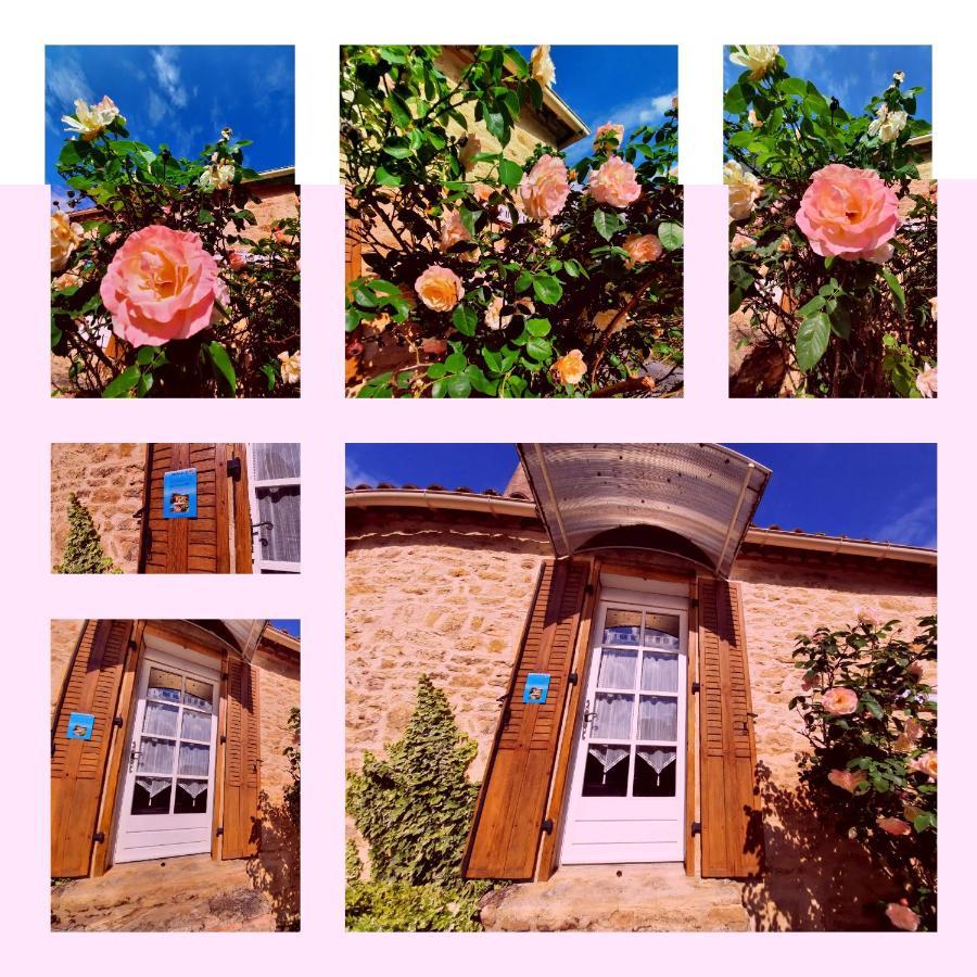 Le Logis Des 3 Coeurs Chambre La Boheme Saint-Cernin-de-lʼHerm Exteriér fotografie